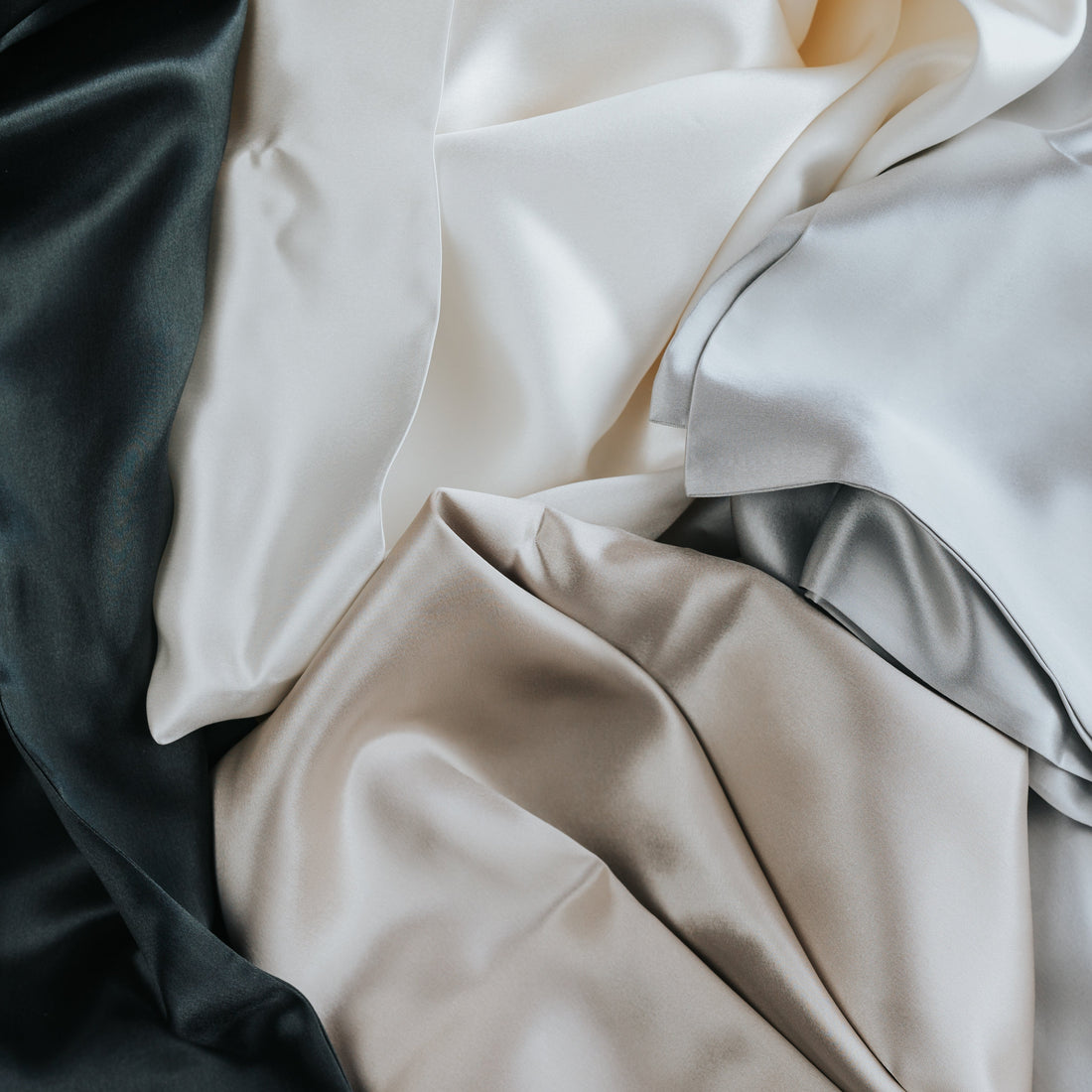 Silk Pillowcase- infused with silver ions to combat bacteria causing acne